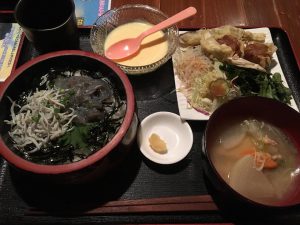 2016.4.25.あぶりや日替わりメニュー ￥８００